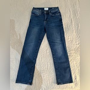 FRAME Le High Straight jeans, size 28.